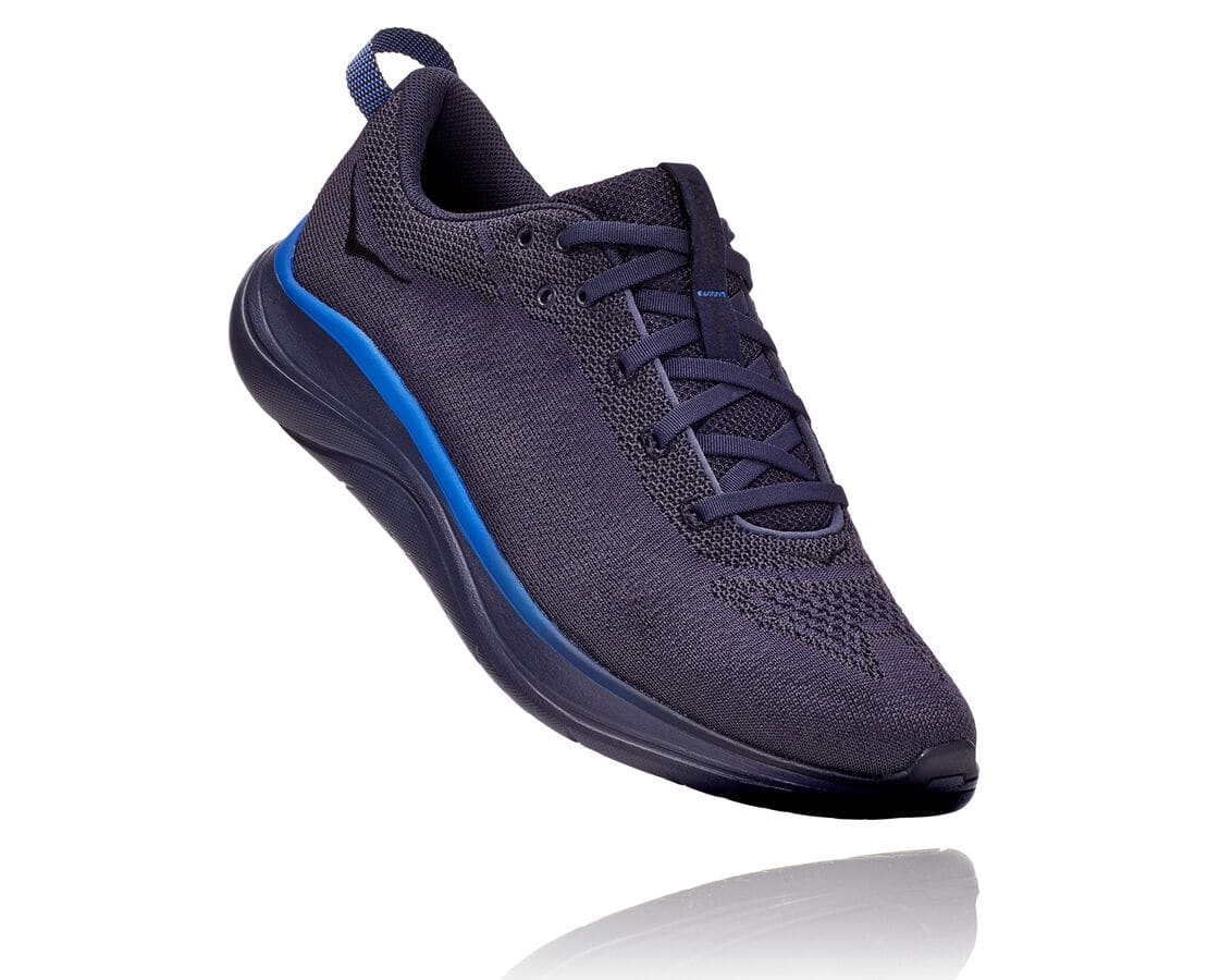 Hoka One One Hupana Flow Férfi Edzőcipő Mély/ Szürke [VDRJY-5278]